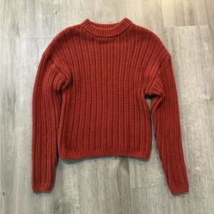 Like New!! Universal Thread Rust Cowl Neck Sweater